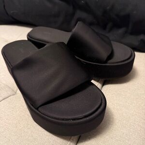 ASOS Chunky Black Women's Slide Sandals